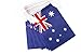 TSMD 100 Feet Australia Australian Flag 76Pcs Indoor/Outdoor National Country Flags,Party Decorations for Olympics,World Cup,Bar,Sports Event,International Festival(8.2