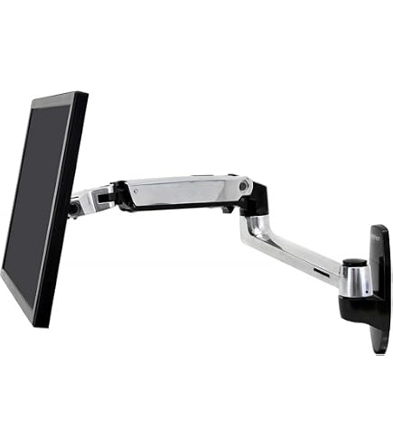 モニターアーム Ergotron LX HD Wall Mount LCD Arm Amazon.com: Ergotron – LX Single Monitor Arm, VESA Wall Mount