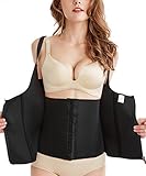 Women's Waist Trainer Cincher Corset Tummy Control Shapewear Adjustable Straps Body Slimmer