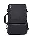 KAKA 17 Inch Laptop Travel Backpack Casual Daypack with Side Handle and Tie Rod Fixing Belt，Anti Theft Water Resistant Student Back Pack,Commuting Backpack for men women
