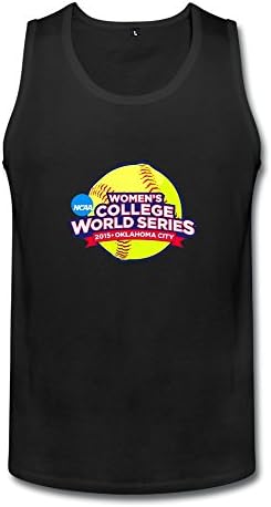 RUIFENG Men's 2015 Ncaa Womens Softball College World Series Oklahoma City Tank Top Size XL