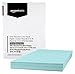 Amazon Basics 50% Recycled Color Printer Paper - Blue, 8.5 x 11 Inches, 1 Ream (500 Sheets)