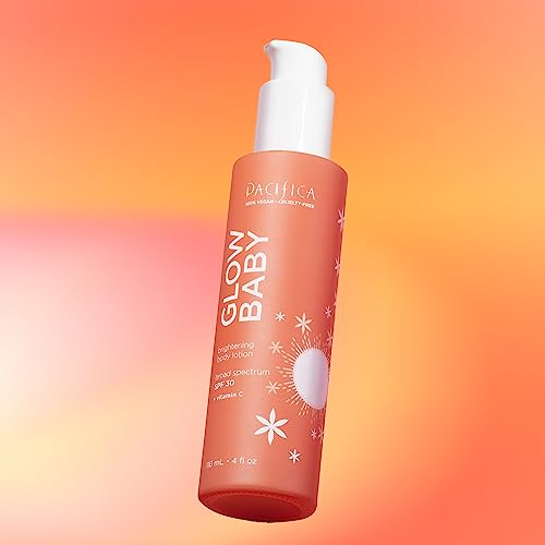 Glow Baby SPF 30 Brightening Body Lotion, Sunscreen, Vitamin C, Sun