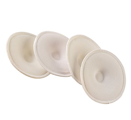 8Pcs Soft Reusable Nursing Pads Eco-Friendly Breastfeeding Bra Inserts Spill Prevention Breast Pad