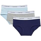 Calvin Klein girls Modern Cotton Hipster Underwear 2-pack