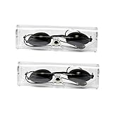 GOSONO Laser Safety Goggles IPL Protective Glasses Soft Eyepatch For Beauty Clinic Patient Black Carbon Doll OPT E Light Eyecup