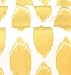 DriftAway Allen Ikat Polka Dot Room Darkening and Thermal Insulated Grommet Unlined Window Curtains Set of 2 Panels 52 Inch by 84 Inch Yellow