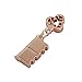 CHUYI Novelty and Cute Violin Shape Design 128GB USB 2.0 Flash Drive Pen Drive Memory Stick Storage Cool Thumb Drive U Disk Gift (Brown - 1 Pack)