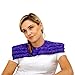 Nature Creation Reusable Microwave Heat Pad - Microwave Heating Pad for Neck, Shoulders & Upper Back, Cold Compress & Hot Pack, Heat Pack Warming Pad, Microwavable Heating Pads, Purple Marble 1 Pack