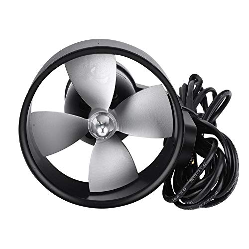 Dilwe RC Boot Strahlruder, - 24V - 9.2kg Super Schub - 4-Blatt Propeller - CW - Kabel: 1 m + 14 AWG Kabel + 4 mm… – Bild 4