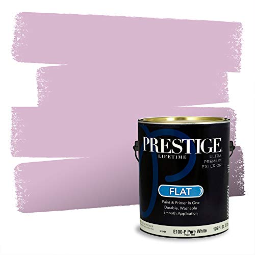 PRESTIGE Paints Exterior Paint and Primer In One, 1-Gallon, Flat, Comparable Ma…