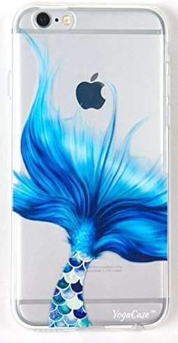 Samsung Galaxy S7 Edge Case, YogaCase InTrends Silicone Back Protective Cover (Mermaid Tale)