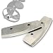 XtremepowerUS Post Hole Digger Replacement Auger Bits / Ice Bits / Extension Set / Spare Blade (8" Ice Bit Spare Blade)