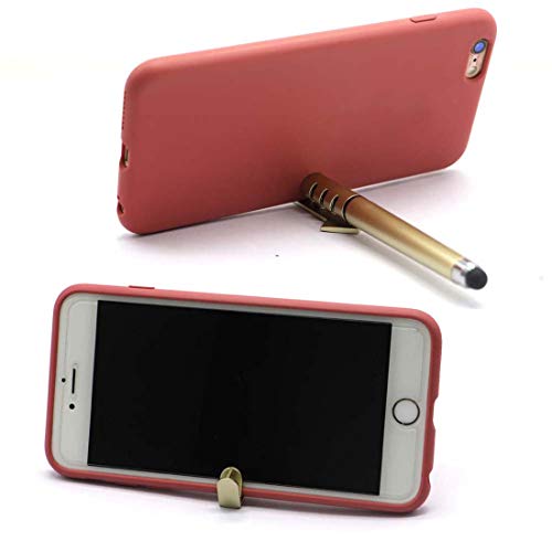 Gel Ink Pens Ballpoint Pens,Multifunction Creative Ballpoint Pen Three-in-One used as Cell Phone Stent,Touch Screen Writing Pen and Handwritten Ballpoint Pen,used in Home School Office(2 pcs,Gold)
