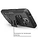 Galaxy S5 Case, i-Blason Kickstand Prime Series Dual-Layer Holster Case Locking Belt Swivel Clip for Samsung Galaxy S5 (Black)