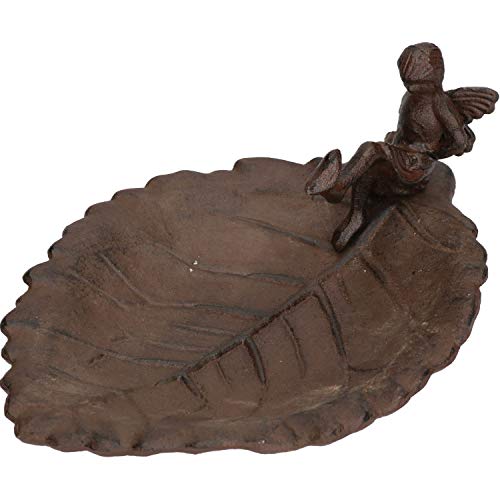 Buy AB Tools Fairy/Pixie Bird Bath Cast Iron Feeder Sitting Ornament