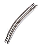 SWISS REIMAGINED Spring Bar Pins - Curved Stainless Steel - for Attaching Watch Band to Watches (Set of Two) - 22mm X 1.5mm