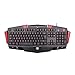 Redragon K501 PC Gaming Keyboard, 7 Color RGB LED Backlit, Full Size, Asura, Ergonomic Design with Macro Recording & Wrist Rest for Windows PC Gamers (Black)