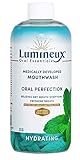 Oral Essentials Dry Mouth Mouthwash 16 Oz. Dentist RecommendedMoisturizes & lubricates without harsh or toxic chemicals using Coconut, Grape Seed, and Cayenne Pepper Oils Less Dry Mouth in 2 weeks