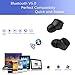 True Wireless Earbuds, Bluetooth V5.0 Headphones TWS in-Ear Stereo Earphones with Charging Case, 24H Playtime IPX5 Sweatproof Built-in Mic Auto Pairing Wireless Headset for iPhone & Android Gym Sport