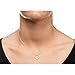 BPNHNA Clavicle Necklace with Blessing Gift Card,Small Dainty Gold Compass Pendant Chain, Classy Costume Choker Jewelry Favors
