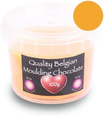 Orange modelling chocolate