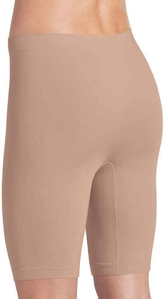 Jockey Ladies' Skimmies Slip Short Smooth Lightweight Mid-Length, 2 Pack, Black, Nude, Small at  Women’s Clothing store