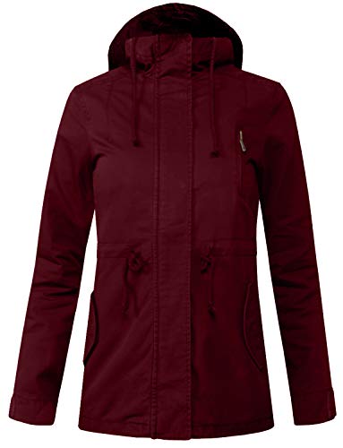 J. LOVNY Women's Versatile Military Anorak Jacket in Various Styles S-3XL
