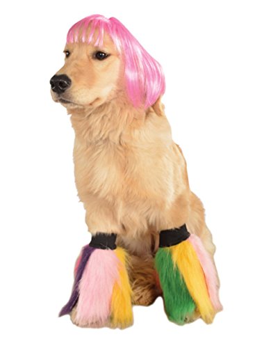 Rubies Hot Pink Anime Short Bob Dog Pet Costume Wig