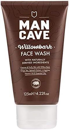 Mancave Natural Willowbark Face Wash 53 Ounce