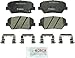 BOSCH BC1432 QuietCast Premium Ceramic Disc Brake Pad Set - Compatible with Select Hyundai Azera, Santa Fe; Kia Sorento; FRONT