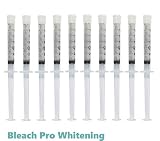 Teeth Whitening Gel 10% Carbamide Peroxide Tooth Bleaching Syringes 10 pcs