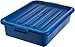 Carlisle FoodService Products Comfort Curve Plastic Bus Box, Utility Box, 5.5 Gallon Capacity, Polyethylene, 15 x 20 x 5 Inches, Blue