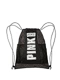 Victoria's Secret PINK Drawstring Backpack Black