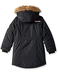 gran escalofrío Girls 'con forro Sherpa chamarra larga