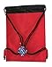 Disney Minnie Mouse Authentic Licensed Drawstring Bag Backpack (Red)