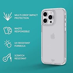 Tech21 Evo Clear case for iPhone 15 Pro Max