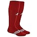 adidas Metro 4 Soccer Socks for Boys, Girls, Men and Women (1-Pair), Power Red/White/Clear Grey, X-Small