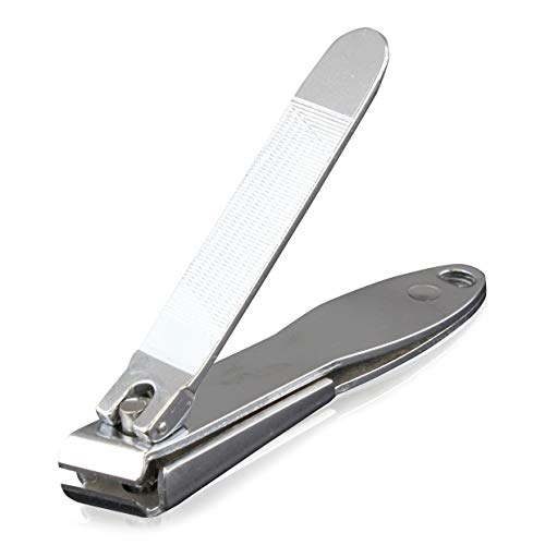 Seki Edge Ingrown Nail Clipper (SS-104) - Ingrown Toenail Tool has Slanted Straight Edge Cutter, Nail Catcher, and Nail File - Thumbnail 2