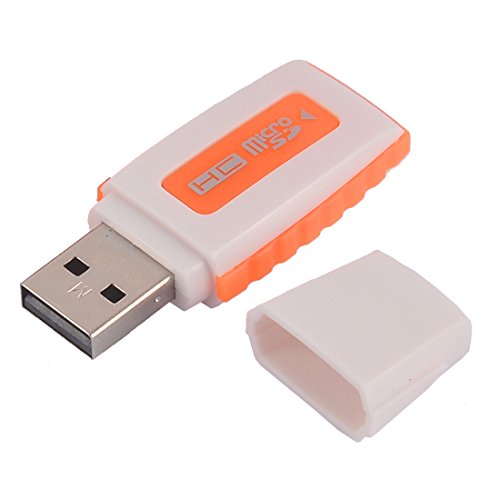 uxcell-USB-Micro-SD-Trans-Flash-Memory-Card-Reader-White-Orange-2-Pcs