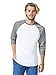 LAT Youth Jersey Crew Neck Raglan 3/4 Sleeve Baseball Tee (6130)