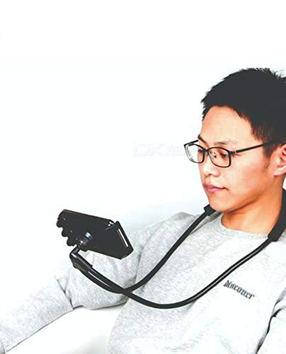 Ceuta Retails Neck Holder, Universal DIY Free Rotating Lazy Bracket Mobile Phone Mounts Stand with Multiple Functions