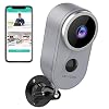 Wireless Camera for Home Security – Rechargeable Battery Powered WiFi Camera, 1080P Home Security Camera Outdoor Indoor…