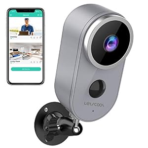 Wireless Camera for Home Security – Rechargeable Battery Powered WiFi Camera, 1080P Home Security Camera Outdoor Indoor…