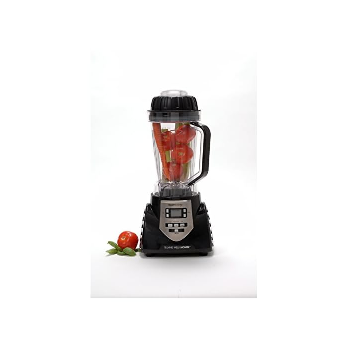 Buy HealthMaster Elite 1200 Watt Blender with 70oz Jar and Recipe Book