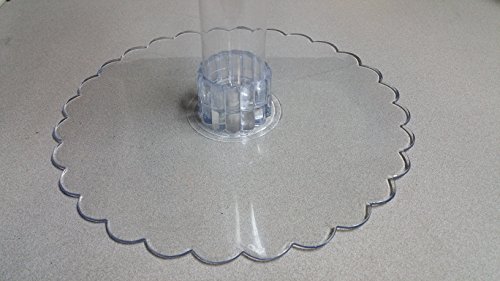 Multi Tier Wedding Cake Stand with LED Lights and Optional Water Fountain (6 Tier Stand, With Fountain) - Thumbnail 2
