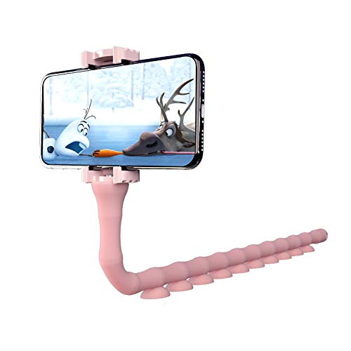Lazy Cell Phone Holder, Universal Mobile Phone Stand, Lazy Bracket, DIY Free Rotating Mounts with Multiple Function up to 6 inches for iPhone 11 Pro 5.8 inch