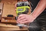 Ryobi 18V Cordless Trim Router 1/4 in Micro Depth LED Light Transparent Base view 2