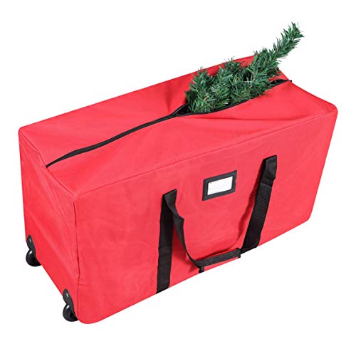 Primode Christmas Rolling Tree Storage Bag, Fits Up to 7.5 Ft. Tall
