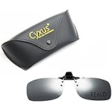 Cyxus 3D Clip-on Eyewear for TV/Cinema/Movie Polarized Glasses (RealD)
